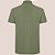 Camisa Polo Dudalina Lisa Pima Essentia Pr26 Verde Masculino - Imagem 2