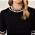 Camiseta Dudalina Mara Pr26 Preto Feminino - Imagem 4