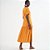 Vestido Super Mid Colcci Saia Pr26 Laranja Cider Feminino - Imagem 2