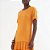 Vestido Super Mid Colcci Saia Pr26 Laranja Cider Feminino - Imagem 3