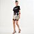 Camiseta Colcci Moment Pr26 Preto Feminino - Imagem 3