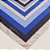 Lenço Dudalina Geométrico Pr26 Azul Feminino - Imagem 3