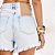 Short Jeans Lança Perfume Grandfather Shg Pr26 Azul Feminino - Imagem 2