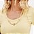 Vestido Super Mid Easy Lança Perfume Pr26 Amarelo Feminino - Imagem 6