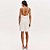 Vestido Curto Easy Lança Perfume Linho Pr26 Bege Feminino - Imagem 4