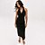 Vestido Super Mid Easy Lança Perfume Uni Pr26 Preto Feminino - Imagem 7