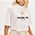 Camiseta Cropped Lança Perfume Longa Pr26 Off White Feminino - Imagem 1