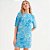 Vestido Curto Colcci Flower Pr26 Azul Feminino - Imagem 1