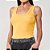 Regata Colcci Slim Canelada Pr26 Amarelo Cornish Feminino - Imagem 1