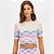 Blusa Cropped Easy Lança Perfume Sleeved Pr26 Rosa Feminino - Imagem 1