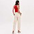 Regata Canelada Lança Perfume Name Pr26 Vermelho Feminino - Imagem 2