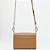 Bolsa Crossbody Easy Lança Perfume Metal Pr26 Bege Feminino - Imagem 2