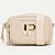 Bolsa Crossbody Easy Lança Perfume Bolso Pr26 Bege Feminino - Imagem 1