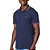 Camisa Polo Colcci 3 Listras Pr26 Marinho Masculino - Imagem 1