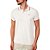 Camisa Polo Colcci 3 Listras Pr26 Off White Masculino - Imagem 1