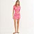 Vestido Curto Colcci Folhas Pr26 Rosa Feminino - Imagem 3