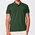 Camisa Polo Colcci 2 Listras Pr26 Verde Rosewood Masculino - Imagem 1