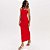 Vestido Super Mid Easy Lança Perfume Pr26 Vermelho Feminino - Imagem 3