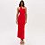 Vestido Super Mid Easy Lança Perfume Pr26 Vermelho Feminino - Imagem 1
