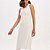 Vestido Super Mid Lança Perfume Evasê Pr26 Bege Feminino - Imagem 5