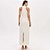 Vestido Super Mid Lança Perfume Evasê Pr26 Bege Feminino - Imagem 2