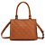 Bolsa Tote Colcci Gravação Pr26 Marrom Feminino - Imagem 2
