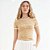 Camiseta Colcci Good Vibes Pr26 Bege Flavo Feminino - Imagem 1