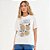 Camiseta Colcci La Dolce Pr26 Off White Feminino - Imagem 1