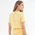 Camiseta Colcci Life is Good Pr26 Amarelo Cornish Feminino - Imagem 2
