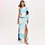 Body Lança Perfume Ombro Único Pr26 Azul Feminino - Imagem 4