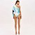 Body Lança Perfume Ombro Único Pr26 Azul Feminino - Imagem 2
