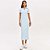 Vestido Super Mid Easy Lança Perfume Polo Pr26 Azul Feminino - Imagem 1