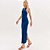 Vestido Super Mid Easy Lança Perfume Pr26 Marinho Feminino - Imagem 3