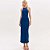 Vestido Super Mid Easy Lança Perfume Pr26 Marinho Feminino - Imagem 1