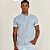 Camisa Polo Colcci Faixa Ve26 Azul Masculino - Imagem 1