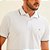 Camisa Polo Forum Triple Line Ve26 Branco Masculino - Imagem 4