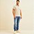 Camisa Polo Forum Triple Line Ve26 Bege Masculino - Imagem 3