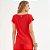 Camiseta Linho Colcci Open Pr26 Vermelho Ife Feminino - Imagem 2