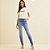 Calça Jeans Forum Marisa 2 Cigarrete Ve26 Azul Feminino - Imagem 3