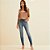 Calça Jeans Forum Marisa Cigarrete Ve26 Azul Feminino - Imagem 3