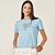 Camiseta Colcci Core Ve26 Azul Feminino - Imagem 1