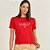 Camiseta Colcci Fashion Ve26 Vermelho Feminino - Imagem 1