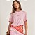 Camiseta Colcci Company Ve26 Rosa Feminino - Imagem 1