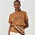 Camiseta Colcci Reflex Ve26 Marrom Feminino - Imagem 1
