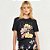 Camiseta Colcci Estampada Ve26 Preto Feminino - Imagem 1