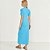 Vestido Mid Colcci Canelado Iconic Ve26 Azul Feminino - Imagem 2