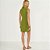 Vestido Curto Colcci Canelado Iconic Ve26 Verde Feminino - Imagem 2