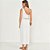 Vestido Super Mid Colcci Canelado Ve26 Off White Feminino - Imagem 2