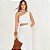 Vestido Super Mid Colcci Canelado Ve26 Off White Feminino - Imagem 3