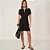 Vestido Curto Colcci Laterais Ve26 Preto Feminino - Imagem 3